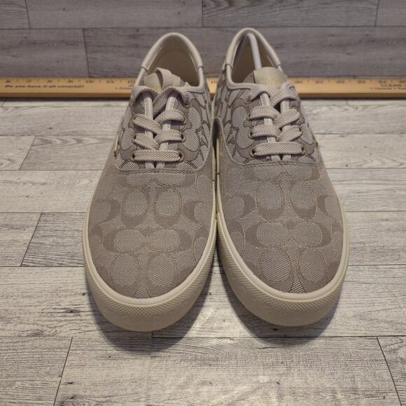 New Coach Women’s Citysole Skate Sneaker Stone / Chalk Sz 9.5 - Picture 2 of 10
